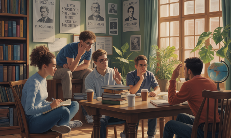 Comment les étudiants peuvent-ils s&rsquo;engager dans la réflexion philosophique?